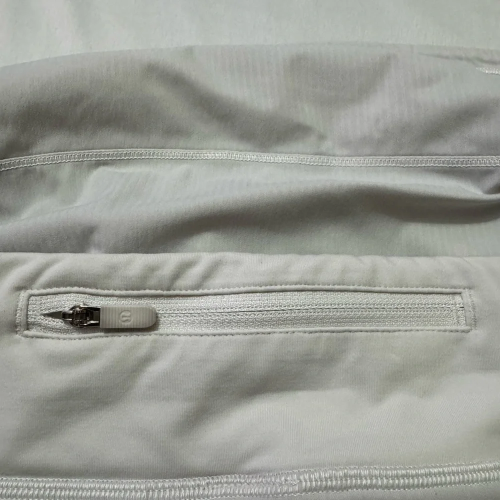 Lululemon White Pace Rival Skirt